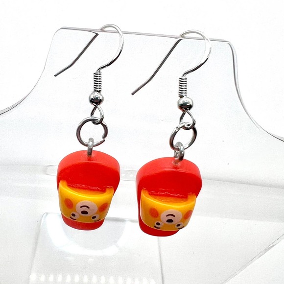 Flip Flop Earrings - Summer Earrings - Slides Earrings - Shoe Earrings - Summer - Picture 2 of 10